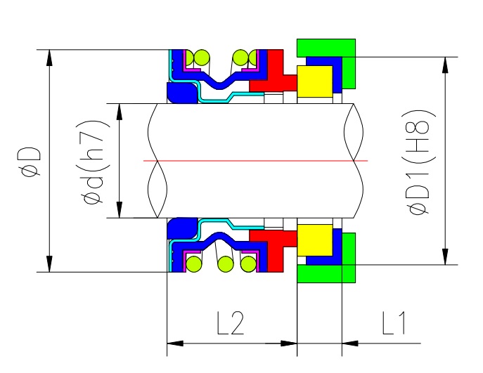 Elastomer Bellow Seals R12 Elastomer Bellow Seals R12