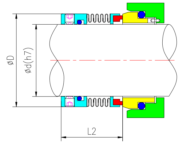 Metal Bellow Mechanical Seals M17
