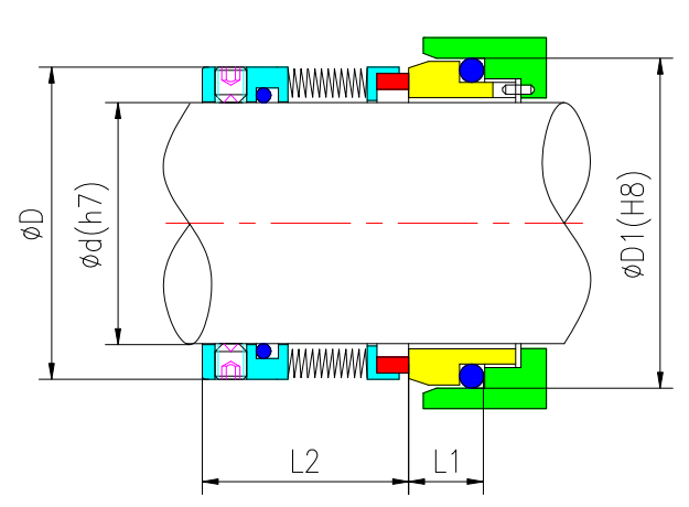 Metal Bellow Mechanical Seals M21