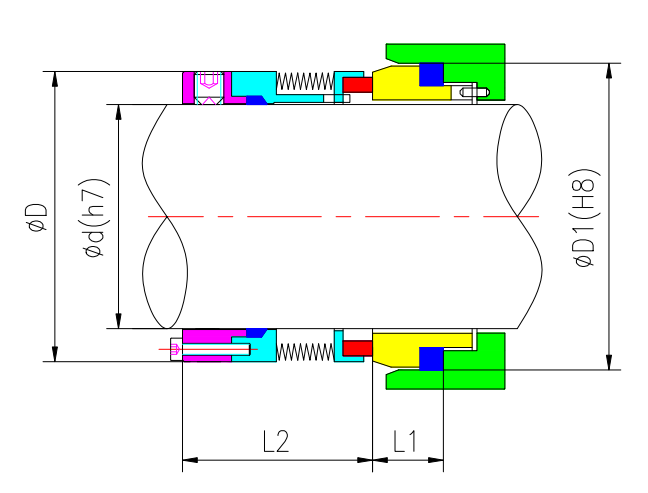 Metal Bellow Mechanical Seals M22